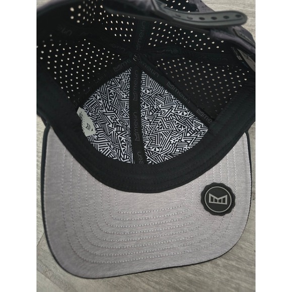 Melin‎ A-Game HYDRO Gray Black Camo Perforated Baseball Cap Hat Classic - Picture 2 of 7